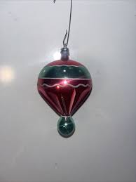 vtg 1989 RADKO 4” ornament ASTRO TOPS green RARE reflector ...