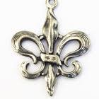 33mm Pewter Fleur de Lis Charm #NBS037 – General Bead