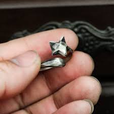 fox 925 silver ring, simple animal silver ring, personalized ...