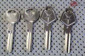 Oem Key Blanks Dodge Plymouth Chrysler Mopar A B E Body ...
