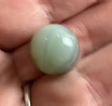 Gray/Green/Blue Swirl OPAL Glass ALLEY or Christensen Flame ...