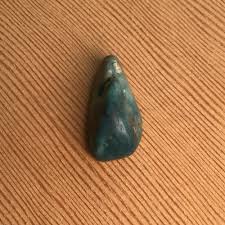 Ancient Pre Columbian Blue Green Jade Pendant Bead combine ...