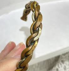 sergio lub copper silver brass bangle bracelet | eBay