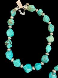 Nugget Turquoise(not Turquoise) Necklace – A Rare Bird Retail