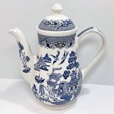 Churchill Teapot , Blue Willow Teapot , Blue White Teapot , Blue White Ware , Churchill England , Housewarming Gift for Her - Etsy