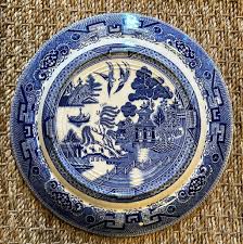 Unique Blue Willow "Double Sided" Plate – McIntosh Cottage ...