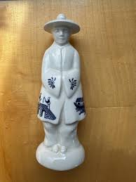 Vintage Willow Salt & Pepper Shakers: Staffordshire ...