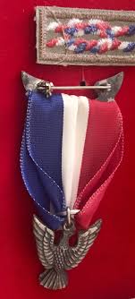 NOS 1970s EAGLE SCOUT Boy Scout Award MEDAL & PATCHES W ...