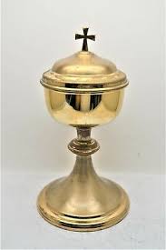 Antique Ciborium by Benzinger Bros. Inc + Cup Sterling + Chalice Co + (CU773) | eBay