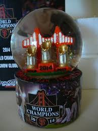 San Francisco SF Giants 2014 World Champions Snow Globe, SGA ...