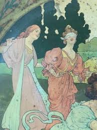 Alfred Riom Nantes art nouveau sheet metal tray plate ...