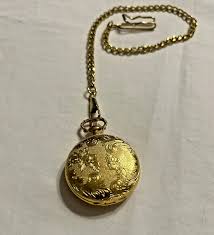 Elegant Retro Style Gold Tone Ciprini Pocket Watch with ...