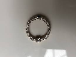 Yellow Gold and Diamond Circle of Life Slidee Pendant - Etsy