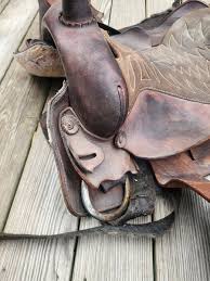 VTG 18" Action Co. RIDING, TRAIL, Roping HORSE Saddle, Texas ...