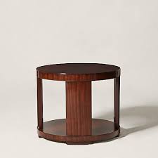 Modern Drum End Table
