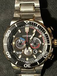 Citizen Eco-drive WR200 B620 Chronograph Stainless Steel Blue Dial Watch | eBay