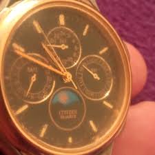 Citizen MOON-PHASE 4330-432258 TA VINTAGE WATCH -working ...