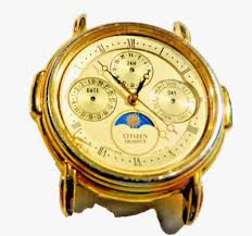 CITIZEN 4330 QUARTZ WATCH WITH DAY & DATE MOON ...