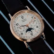 Rare Citizen Elegance 6350-G30241 Triple Calendar Moon Phase ...