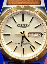 Vintage Citizen Two-tones Color Men's Quartz Watch. 6101 ...