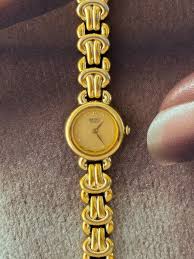 Vintage Ladies's Gold Seiko Watch With Intricate Band – THAVICI Vintage