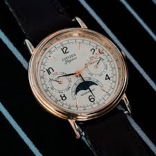 Rare Citizen Elegance 6350-G30241 Triple Calendar Moon Phase ...