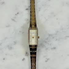 Womens Watches Two Tone Cocktail Watches, Dainty Ladies ...