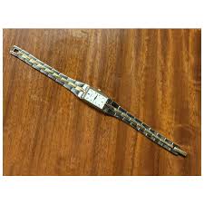 Vintage Seiko Two-tone Rectangular Watch 2E20-7479 R0 for ...