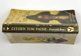 Citizen Tom Paine by Howard Fast -Vintage Bantam Paperback ...
