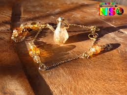 Long Necklace Pendant 3.5 Cm Perfume Bottle 2 Ml Natural ...