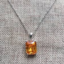 Joan Rivers | Jewelry | Joan Rivers Radiant Cut Citrine ...