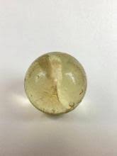 Sold at Auction: Antique Sulfide Lamb Marble