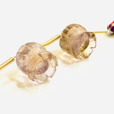 2 Pcs Strand 100% Natural Ametrine Fancy Shape Carved ...