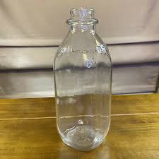 Vintage LeHi The Farmers Dairy 1 Quart Clear Glass Milk ...