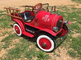 Antique-Look Fire Chief Pedal Car | FANTABULISTIC! Select ...