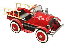 Pressed Steel City Fire Dept. Pedal Car.