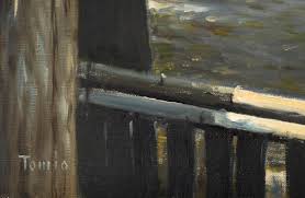 Cabin in the Forest, Landscape With Trees by Tomio Teraura | Chairish