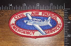 Vintage Civil Air Patrol Emergency Services Airplane Patch ...