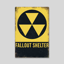 Fallout - Metal Sign - BUNKER 27