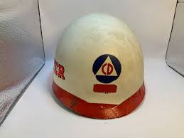 Vintage Vietnam Era IMP M1 Helmet & Liner Civil Defense With ...