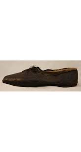 Authentic 1830s Black Leather Lace-Up Shoes - Rare Antique ...