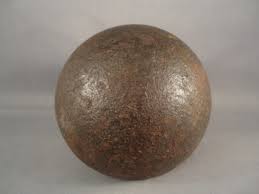 Antique Civil War 6lb Cannonball