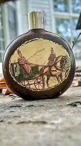 Stunning Vintage Italian Leather Handmade Hand Etched ...