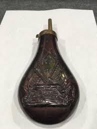 Powder Flask Civil War Replica Reproduction Dispenser Musket ...