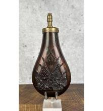 Sold at Auction: Civil War Style Black Powder Flask