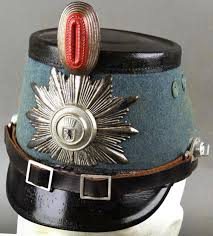 Sold at Auction: SHAKO FOR ENLISTED MEN OF THE BERLIN POLICE 1945-1947