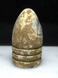 Petersburg VA Civil War Battle Relic Dug in 1974 Dropped 577 3-Ring Rifle Bullet | eBay