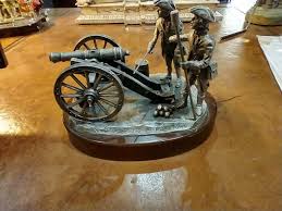 DRUM BEATS AT YORKTOWN PEWTER SCULPTURE BY | #3777361928