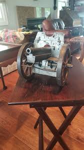 How far to take the restoration of a miniature artillery piece?