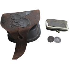 1860s Civil War Original Cap Pouch. For Sale at Ruby Lane